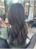 コントラスト極ハイライト☆グレーベージュ☆20代30代40代