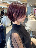 ジュイル ハラジュク(JEWIL HARAJUKU)&nbsp;ラベンダーピンクとショートヘア