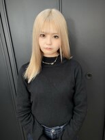 エル オオサカ 心斎橋店(L. OSAKA) ブロンドベージュ/エフェクトブリーチ_E16