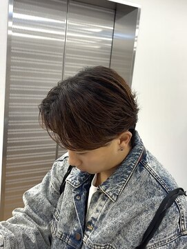 ビカムメンズヘアー 栄店(become men's hair) ニュアンスセンターパート