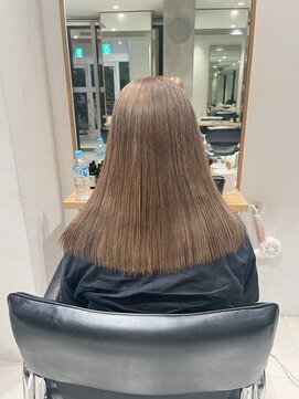 ガリカ 横浜(Gallica) ミルクティーベージュカラー/ハイトーンカラー