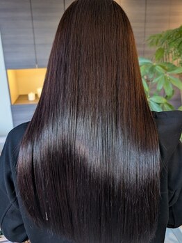 スール(seul)の写真/髪質改善トリートメントで髪にハリ・コシをプラス*パサつきや枝毛も改善♪艶やかな理想の仕上がりを実現◎