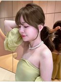 韓国ヘア/透明感カラー/レイヤーカット/ハッシュカット/浦和