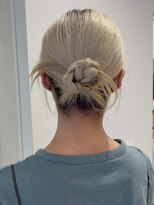 ガーデンヨコハマ(GARDEN YOKOHAMA)&nbsp;【チバ】ヘアセット　カチモリヘア　タイトアレンジ　結婚式