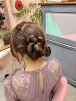 ミーネピンク 行徳(Miene Pink)&nbsp;大人かわいいヘアアレンジ20代30代40代☆髪質改善【Pink】