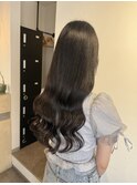 ナチュラル透明感カラー