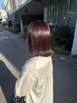 カリファ 田町(KHALIFA)&nbsp;【 髪質改善 】 ストレートパーマ & ノンブリーチレッドカラー