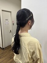 デコヘアー キートス(DECO HAIR kiitos)&nbsp;前撮り用ローポニースタイル