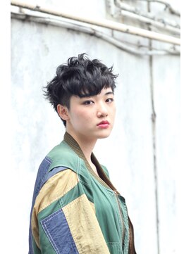 ネオリーブギンザ 銀座店(Neolive GINZA) Ｎeolive銀座店  黒髪ツーブロックショート