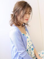 ジルバイジアン(JILL by GIEN)&nbsp;ハニーヘア デジタルパーマメッシーバンアレンジ