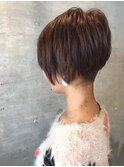 かりあげ ハンサムショート