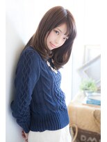 タイズ(ties)&nbsp;大人かわいい×艶感×ナチュラルカールミディ