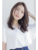 ラフ フロム ガーデン(Laf from GARDEN)&nbsp;寺尾拓巳　大人かわいいイルミナカラーインナーカラーくびれヘア