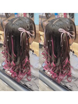 アリエス 新宿駅前東口店(Aries) あみこみハーフツイン[ヘアセット]★