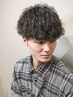 【再現性◎】メンズカット+パーマ+生トリートメント