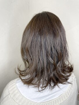 ヘア カンパニー トワ 千葉店(TOWA) 透明感×伸ばしかけエアリーミディ