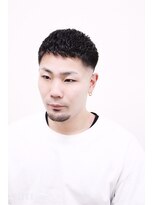 ヨシザワインク ハコザキ 水天宮前 日本橋人形町(YOSHIZAWA Inc.HAKOZAKI) 20代30代クロップ風濡れパンスキンフェード