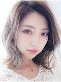 小顔外ハネボブルフくびれヘア【銀座/銀座駅】