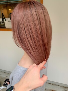 ヘアーラボ ハチ(HAIR LABO HACHI) ハイトーンピンク☆