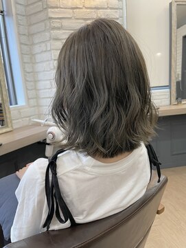 ニューモヘアー 立川(Pneumo hair) グレージュ☆ボブ