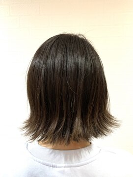 えほん美容室 外ハネがが可愛い★切りっぱなしスタイル