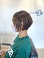 フレイムスヘアデザイン(FRAMES hair design)&nbsp;クセ矯正カット☆バッサリショート