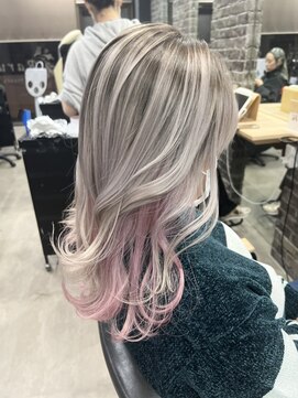 ヘアビューティースタジオ ラルガ(Hair beauty studio Raruga) デザインカラー