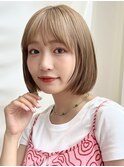 小顔ヘルシーレイヤースタイル透明感カラー【修】20代30代40代