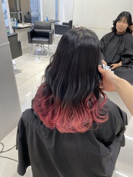 アライブ ハラジュク(ALIVE harajuku) 【ALIVE yu-ki 自然な繋がりのグラデーションカラー】