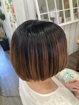 ヘアサロンアンドリラクゼーション マハナ(Hair salon&Relaxation mahana) ミニボブ