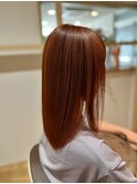 セミロング（ピンクブラウン）