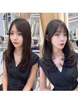 アフロートリノ(AFLOAT Leino)&nbsp;似合わせ顔まわりレイヤー　シースルー　似合わせ顔まわり#