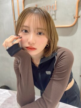 ロンド ブランシュ 錦糸町北口(Lond blanche) くびれヘア/顔周り/韓国/ボブ/レイヤーカット/前髪/カラー錦糸町