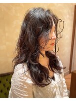ロングレイヤー/くせ毛/パーマ/レイヤーカット/銀座有楽町丸の内