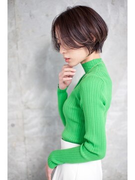 アッシュ 池袋店(Ash) 20代30代40代『大人可愛いハンサムショート』　　＃池袋駅