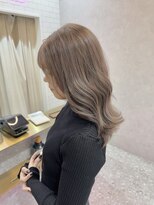 ロンド レア 天神大名店(Lond Le’a) 天神大名ダブルカラーケアブリーチフォギーベージュ