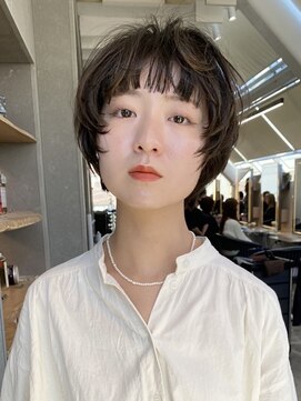 ロンドアンメゾン 原宿(Lond un Maison.) ショート/マッシュショート/ニュアンスパーマ/ハイトーン[原宿]