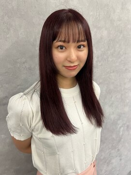 フィーネ 横浜(Fi -Ne) 暗めボルドーカラー