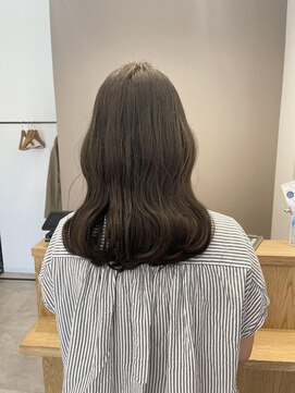 リル 新浜店(LiL) 波巻き×オリーブベージュカラー土橋15