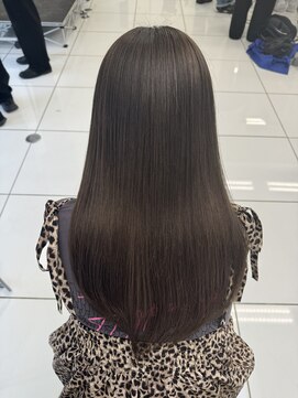 ネオリーブエクラ 上野御徒町店(Neolive eclat) ブリーチなしダブルカラー#ベージュ#グレージュ