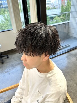 ザ オーダー(THE ORDER) men'sソフト波巻きパーマメンズパーマメンズカット