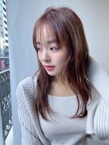 エトラ 渋谷店(etora)&nbsp;小顔 フェミニンロング メルティーカラー 似合わせカット"