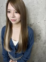 ルーツアイリー 心斎橋(ROOTS IRIE)&nbsp;10代20代30代大人可愛いストレートロングインナーカラー外国人風