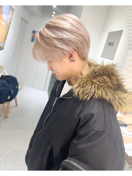 メンズペレ 渋谷(MEN'S PELE) ニュアンスパーマ/韓国マッシュ/スパイキーショート/渋谷