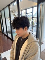 ヘアーアンドエステ ハラダ 滝ノ水店(Hair&Esthe Harada)&nbsp;シャドウパーマ／韓国ヘア／韓国マッシュ