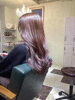 トラインバイアンジュリッチ(Trine by Ange Rich)&nbsp;髪質改善春カラー