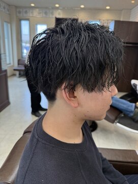 アラカワオム(homme) ツイストスパイラルパーマ/メンズカット/メンズパーマ