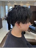 ツイストスパイラルパーマ/メンズカット/メンズパーマ