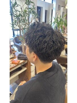 アース 長崎時津店(HAIR&MAKE EARTH) ナチュラルパーマ×マッシュスタイル