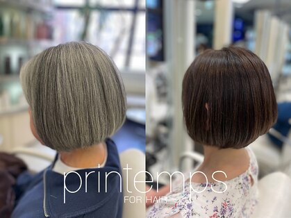 プランタン フォー ヘアー(printemps FOR HAIR)の写真
